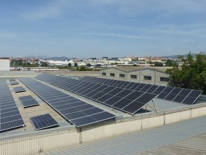 Placas solares en el tejado de nuestra fábrica | Fxsanmartí