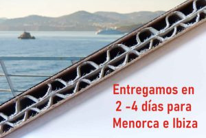 Entregamos en 2 -4 días para Menorca e Ibiza